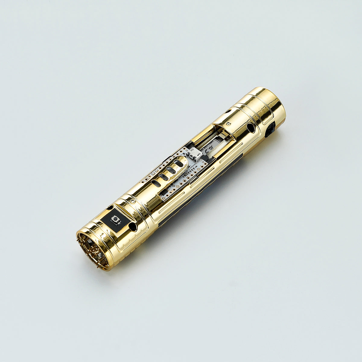 Proffieboard 2.2 Custom Lightsaber Replacement Chassis Core with Kill Switch – Gold Pogo Pin Board