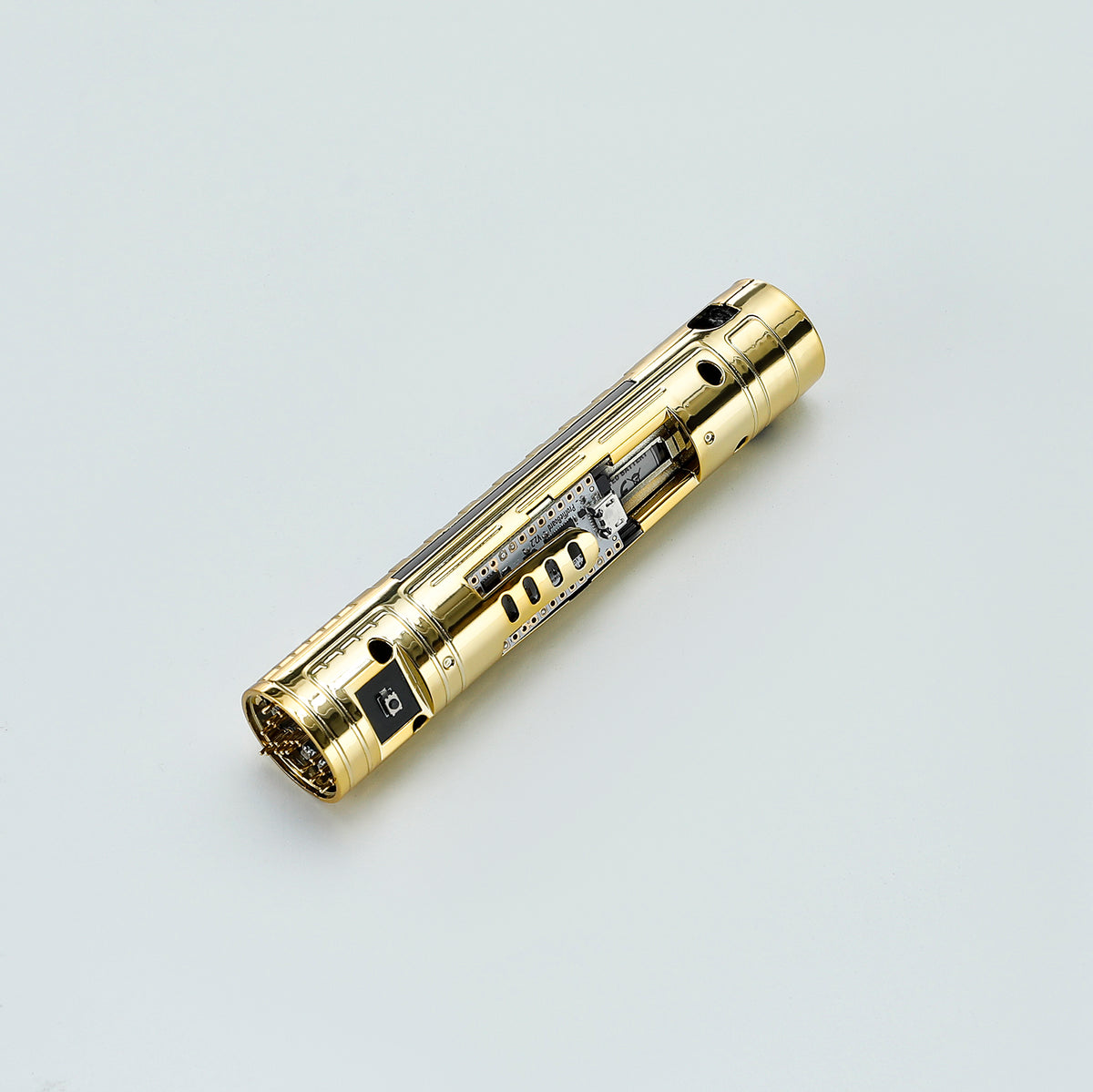 Proffieboard 2.2 Custom Lightsaber Replacement Chassis Core with Kill Switch – Gold Pogo Pin Board