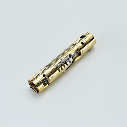 Proffieboard 2.2 Custom Lightsaber Replacement Chassis Core with Kill Switch – Gold Pogo Pin Board