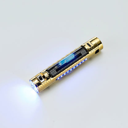 Proffieboard 2.2 Custom Lightsaber Replacement Chassis Core with Kill Switch – Gold Pogo Pin Board