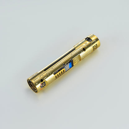 XenoPixel Custom Lightsaber Replacement Chassis Core – Gold Pogo Pin Board