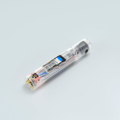 XenoPixel Custom Lightsaber Replacement Chassis Core – Clear Shell Pogo Pin Board
