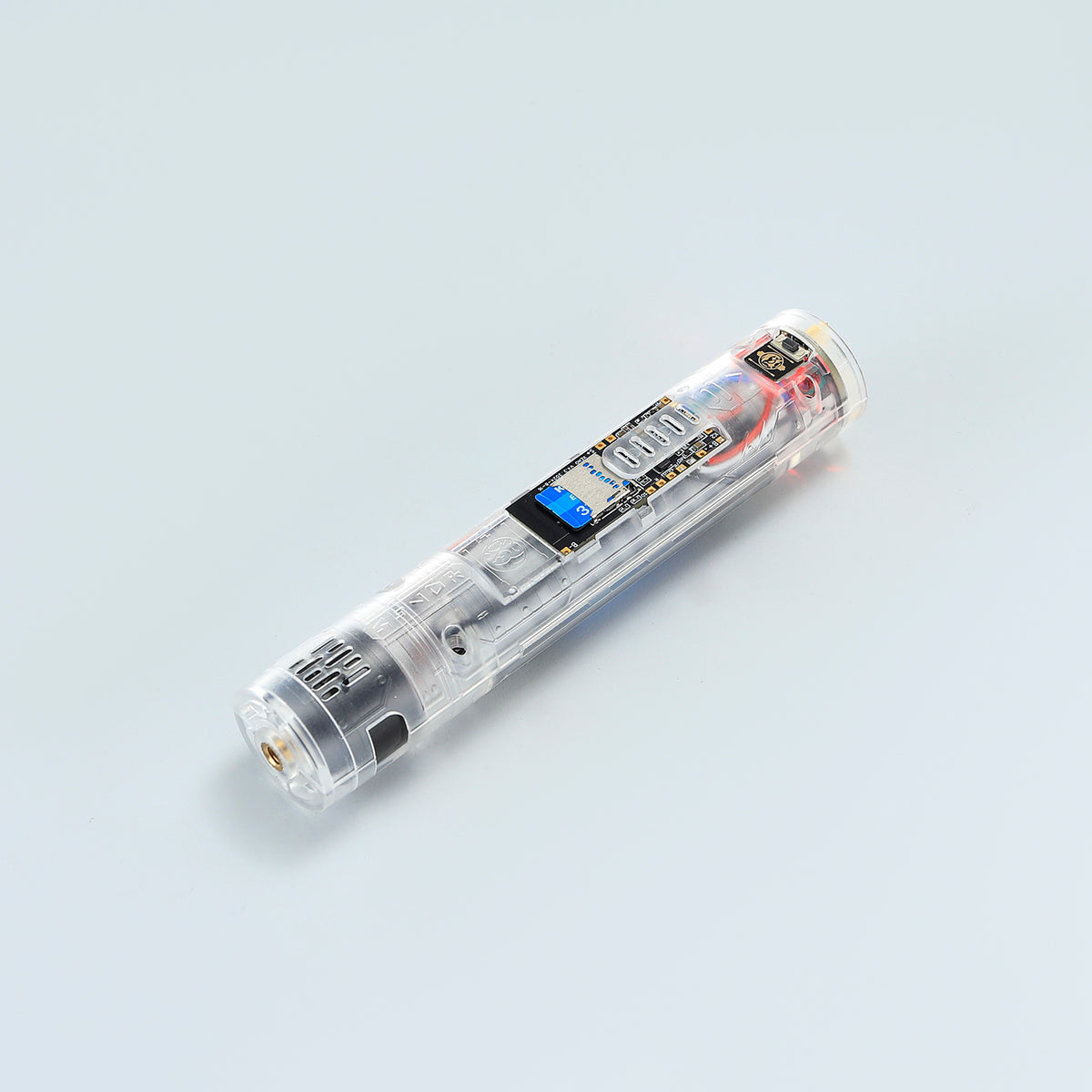 XenoPixel Custom Lightsaber Replacement Chassis Core – Clear Shell Pogo Pin Board