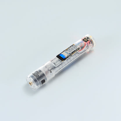 XenoPixel Custom Lightsaber Replacement Chassis Core – Clear Shell Pogo Pin Board