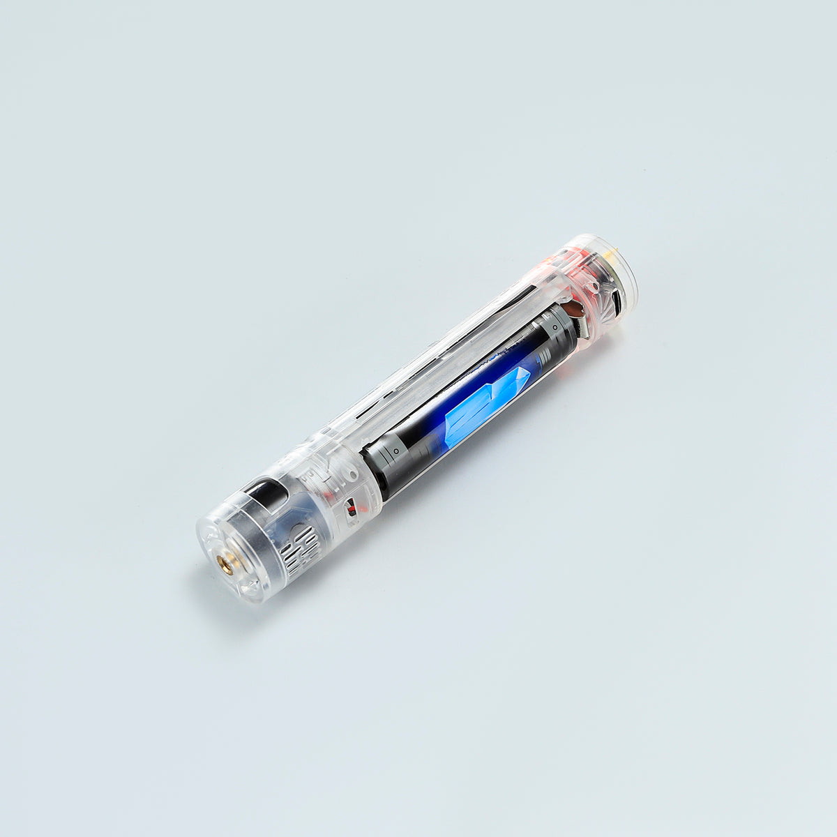 XenoPixel Custom Lightsaber Replacement Chassis Core – Clear Shell Pogo Pin Board