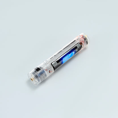 XenoPixel Custom Lightsaber Replacement Chassis Core – Clear Shell Pogo Pin Board
