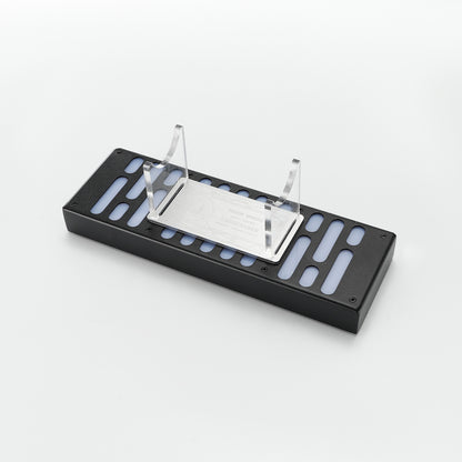 Illuminated LED Saber Stand & Character Plaque Set