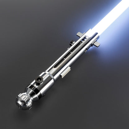 BM Lightsaber Ahsoka Variant Saber Two Electroplating Hilts White Lightsaber