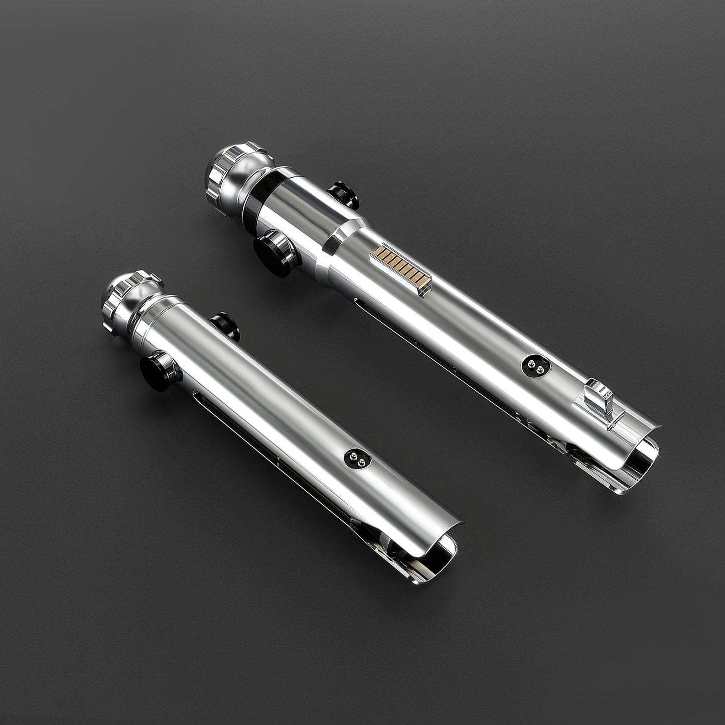 BM Lightsaber Ahsoka Variant Saber Two Electroplating Hilts White Lightsaber