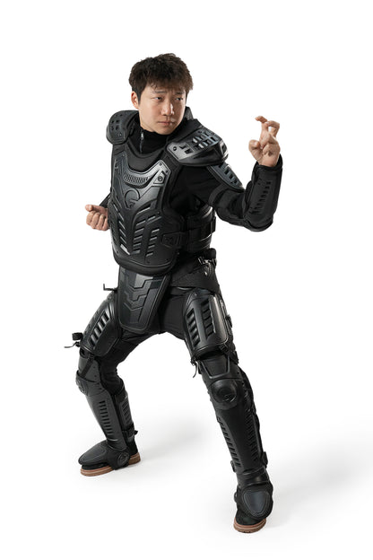 Pro Lightsaber Combat Dueling Armor Set – Full Protective Gear with Helmet & Case