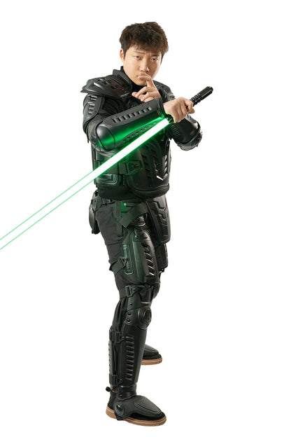 Pro Lightsaber Combat Dueling Armor Set – Full Protective Gear with Helmet & Case