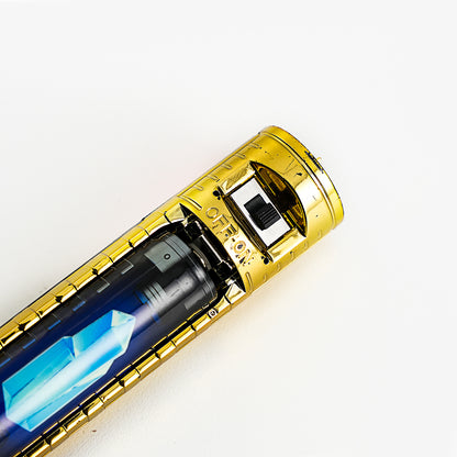 XenoPixel Custom Lightsaber Replacement Chassis Core with Kill Switch – Gold Pogo Pin Board