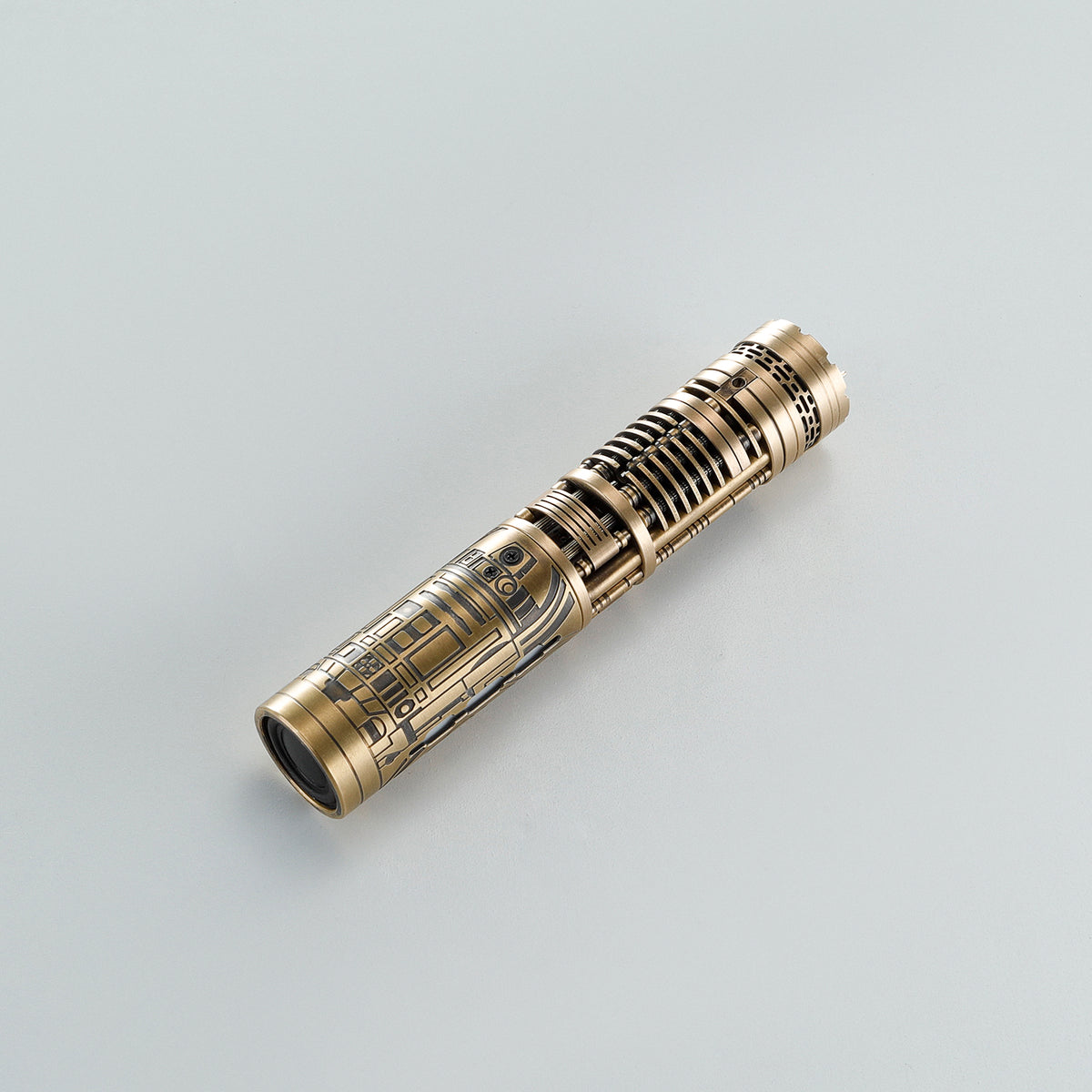 Master Tier Full Copper Spinning Crystal Chamber Lightsaber Core – Pogo Pin Board