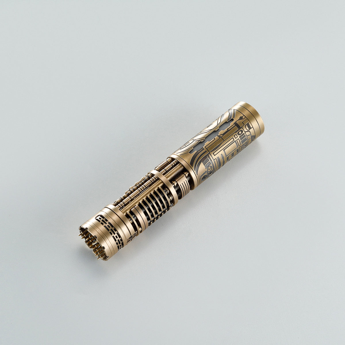 Master Tier Full Copper Spinning Crystal Chamber Lightsaber Core – Pogo Pin Board