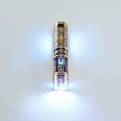 Master Tier Full Copper Spinning Crystal Chamber Lightsaber Core – Pogo Pin Board