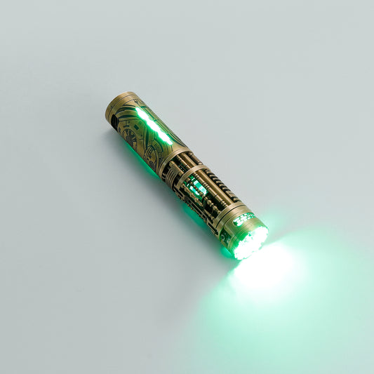 Master Tier Full Copper Spinning Crystal Chamber Lightsaber Core – Pogo Pin Board