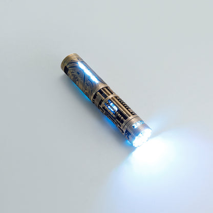 Master Tier Full Copper Spinning Crystal Chamber Lightsaber Core – Pogo Pin Board