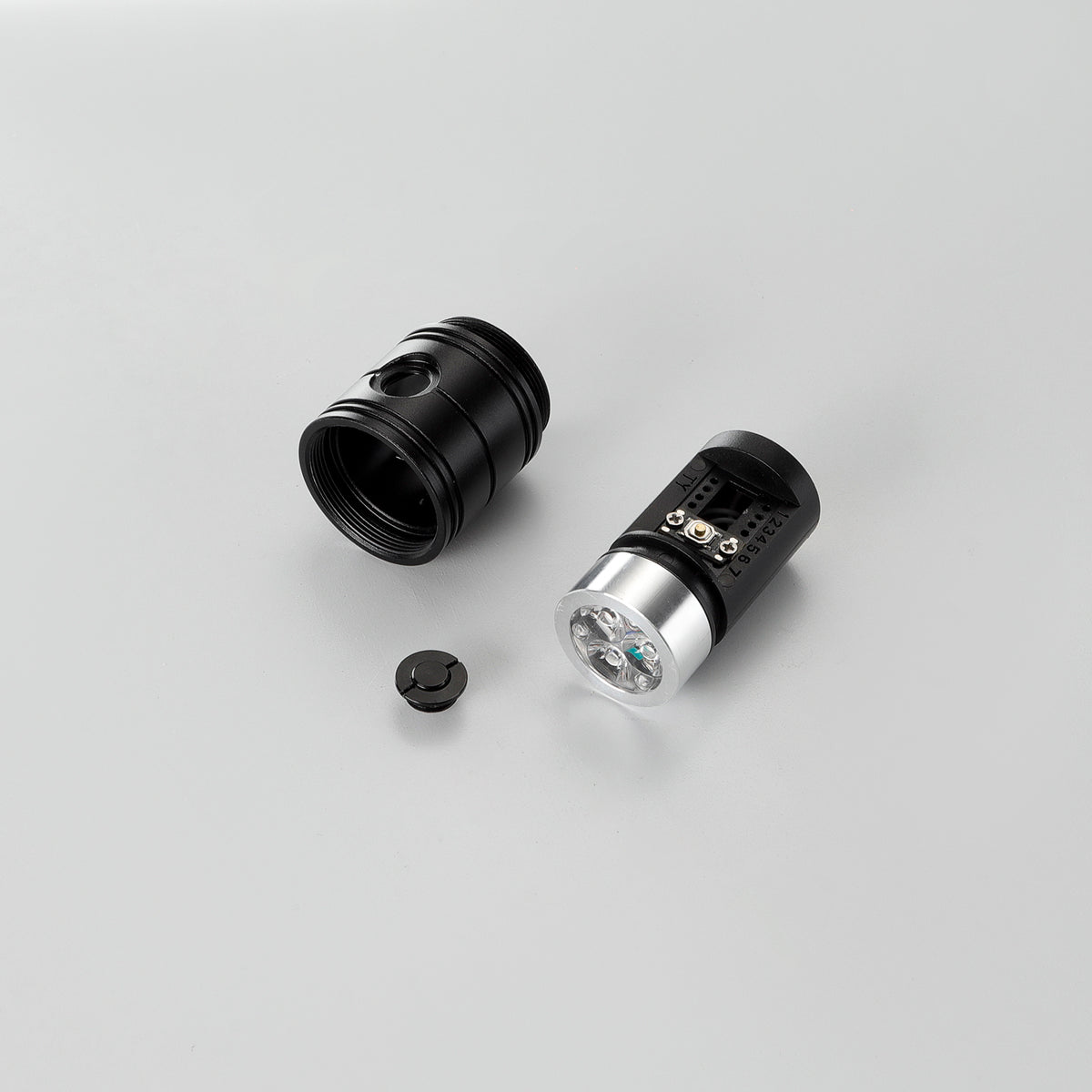 Xeno RGB Lightsaber Pogo Pin Core Hilt Switch Module & Emitter Connector