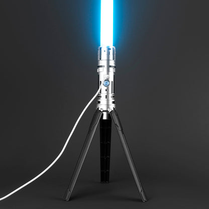 Lightsaber Tripod Display Lamp – Blue Pixel Blade