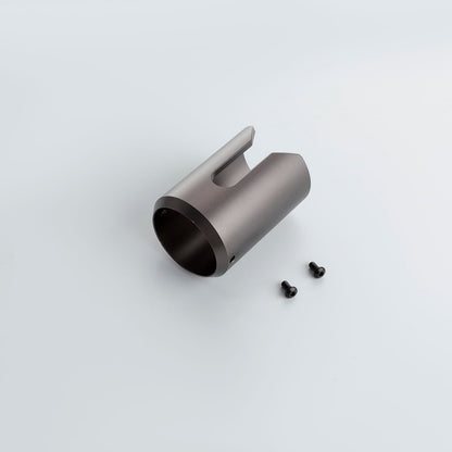 Dark Shroud Lightsaber Emitter – Gunmetal Finish