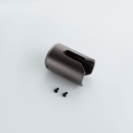 Dark Shroud Lightsaber Emitter – Gunmetal Finish