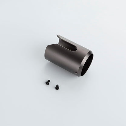 Dark Shroud Lightsaber Emitter – Gunmetal Finish