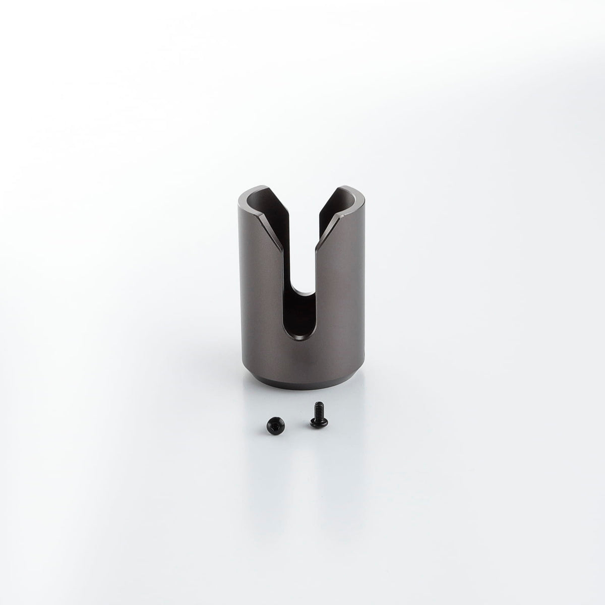 Dark Shroud Lightsaber Emitter – Gunmetal Finish