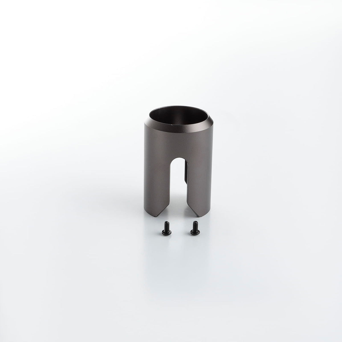 Dark Shroud Lightsaber Emitter – Gunmetal Finish