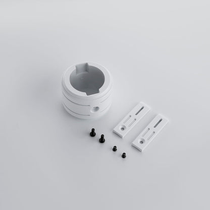 White Lightsaber Hilt Adapter Kit – Mounting Brackets & Screws