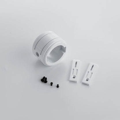White Lightsaber Hilt Adapter Kit – Mounting Brackets & Screws