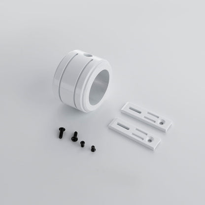 White Lightsaber Hilt Adapter Kit – Mounting Brackets & Screws