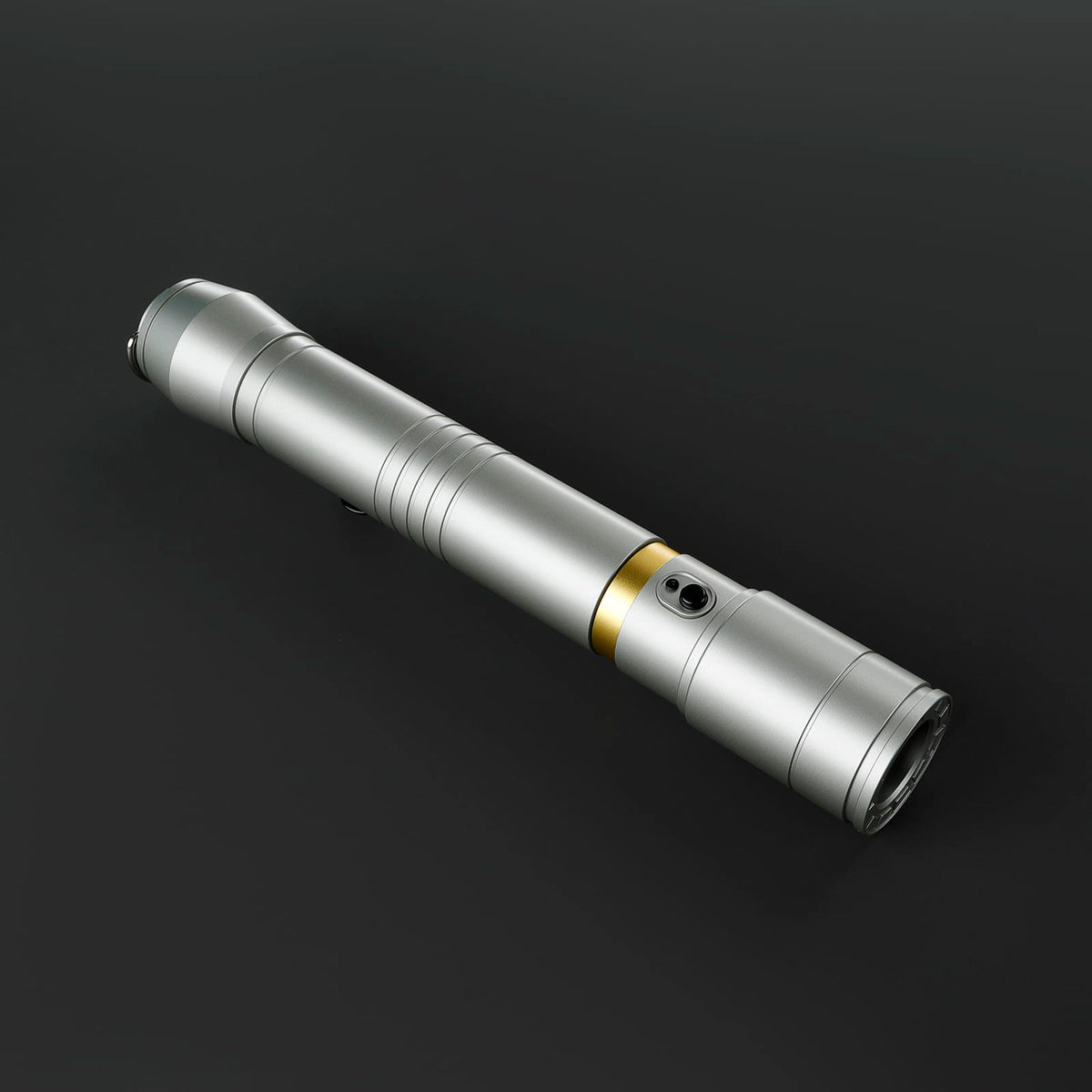 Vernestra Rwoh Inspired Lightsaber – Silver Hilt with Gold Accent