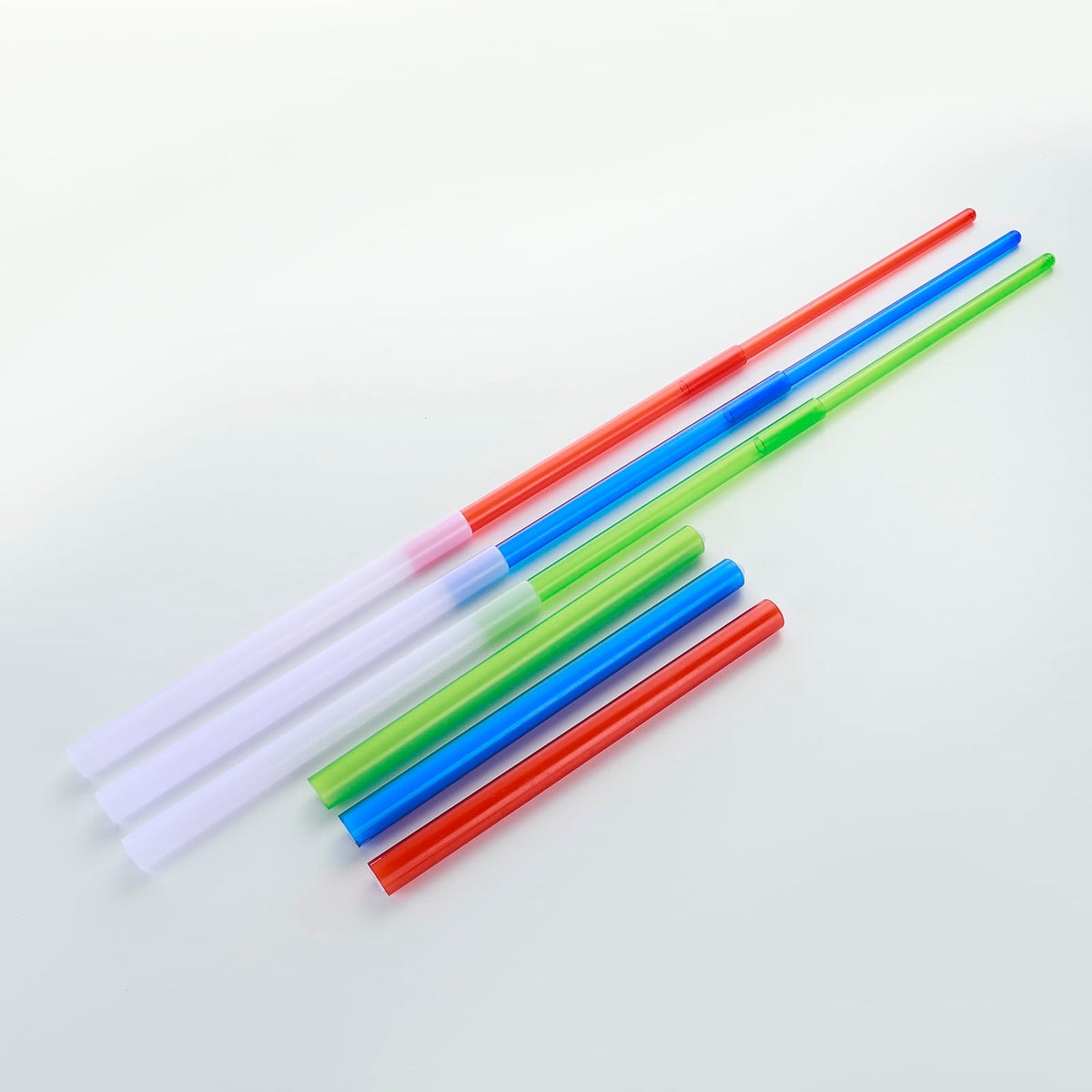 Retractable Lightsaber Blade Extensions – Multicolor Set