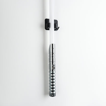Adhesive Lightsaber Wall Mount Holder Clip with Cover-Tec Hook