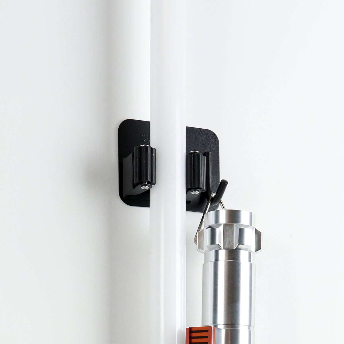 Adhesive Lightsaber Wall Mount Holder Clip with Cover-Tec Hook