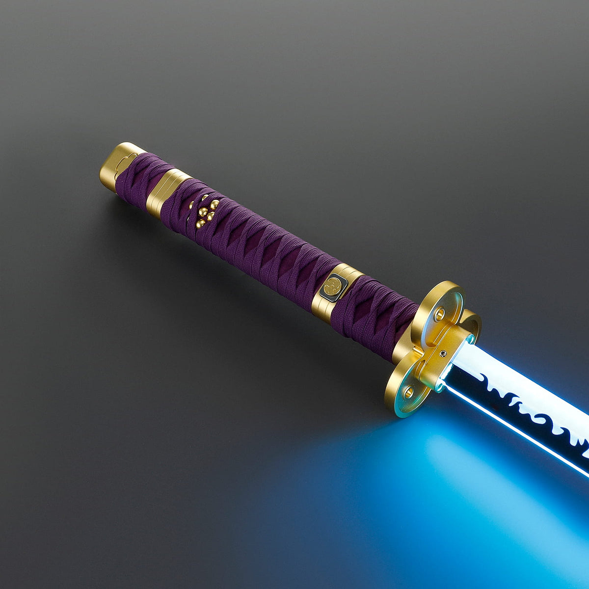 Enma Katana Lightsaber – Purple & Gold Katana Hilt | Custom Saber