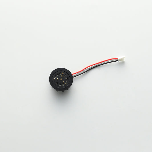 Thin-Neck Saber Pogo Pin Connector Plug
