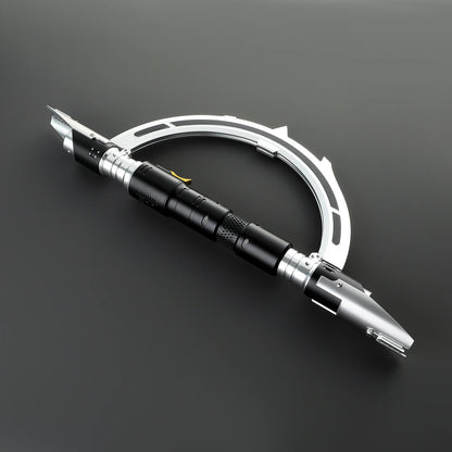 BM Lightsaber Marrok Double Bladed XENO3.0 Light Saber 34 Sound Fonts Metal Hilt