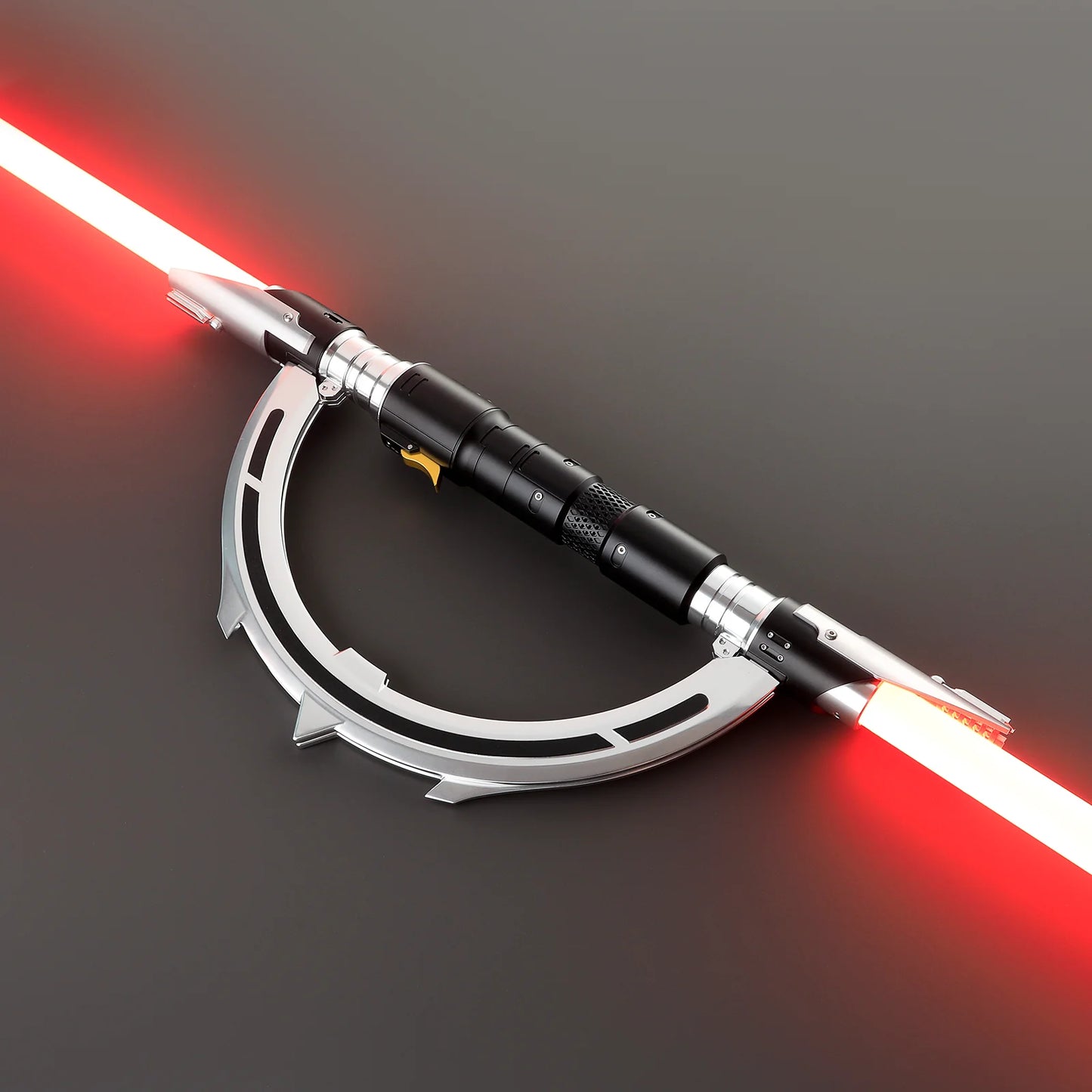 BM Lightsaber Marrok Double Bladed XENO3.0 Light Saber 34 Sound Fonts Metal Hilt