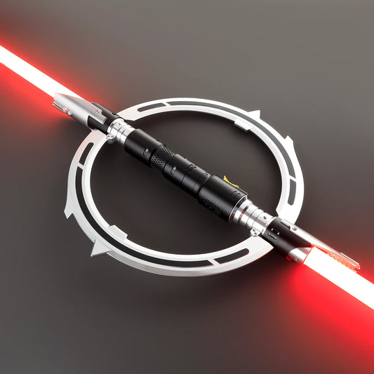 BM Lightsaber Marrok Double Bladed XENO3.0 Light Saber 34 Sound Fonts Metal Hilt