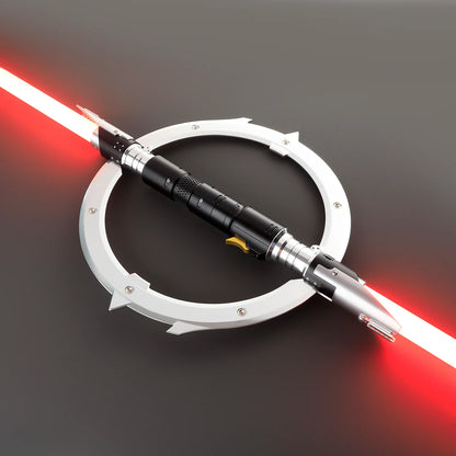 BM Lightsaber Marrok Double Bladed XENO3.0 Light Saber 34 Sound Fonts Metal Hilt