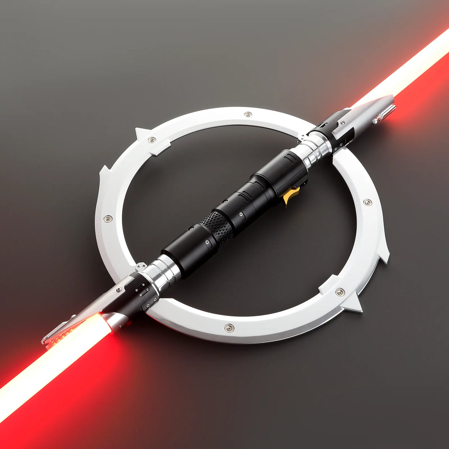 BM Lightsaber Marrok Double Bladed XENO3.0 Light Saber 34 Sound Fonts Metal Hilt
