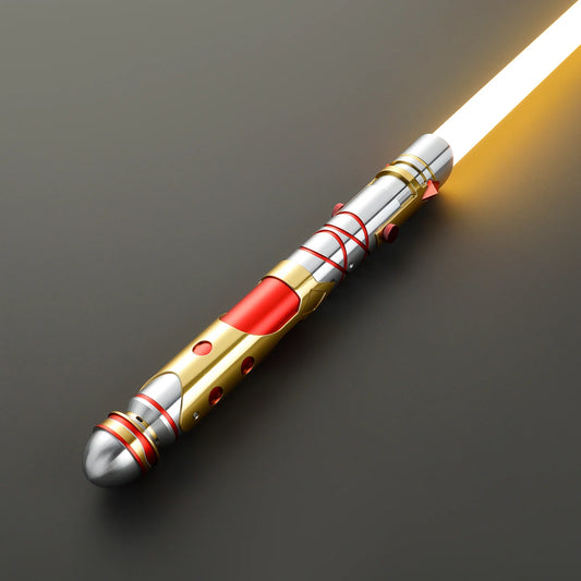 The Imperial Royal Guard – Gold, Crimson & Silver Custom Lightsaber
