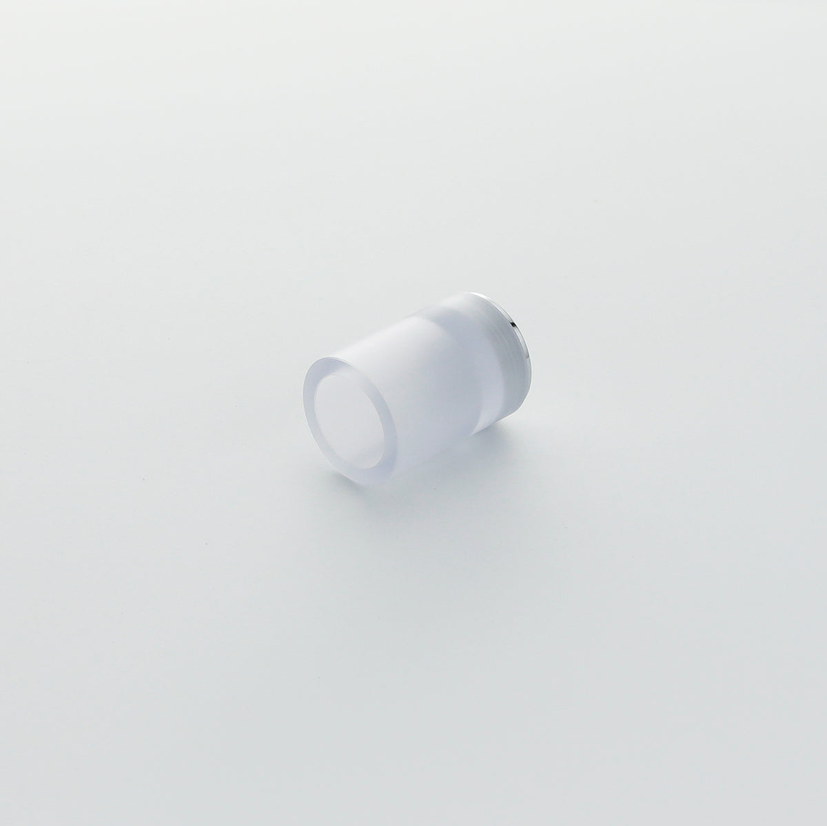 Translucent 1-Inch Custom Lightsaber Blade Plug with Polished Metal Core Cap