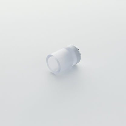 Translucent 1-Inch Custom Lightsaber Blade Plug with Polished Metal Core Cap