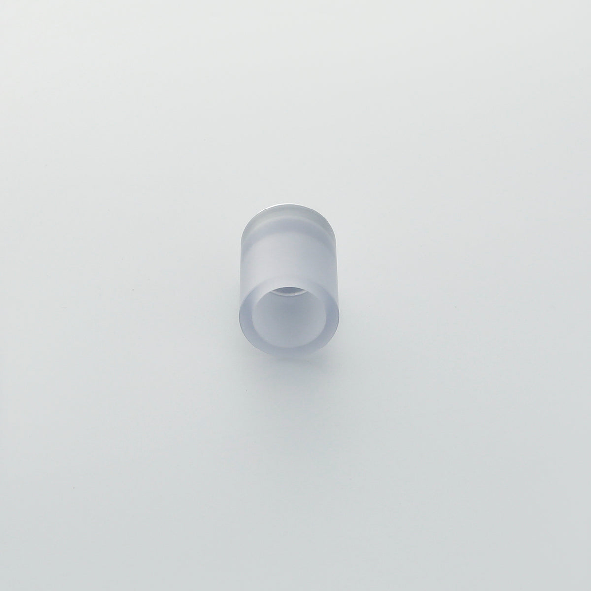 Translucent 1-Inch Custom Lightsaber Blade Plug with Polished Metal Core Cap