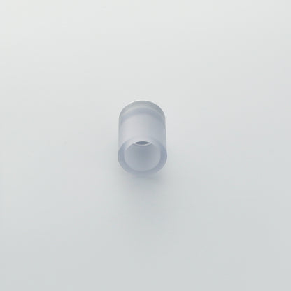 Translucent 1-Inch Custom Lightsaber Blade Plug with Polished Metal Core Cap