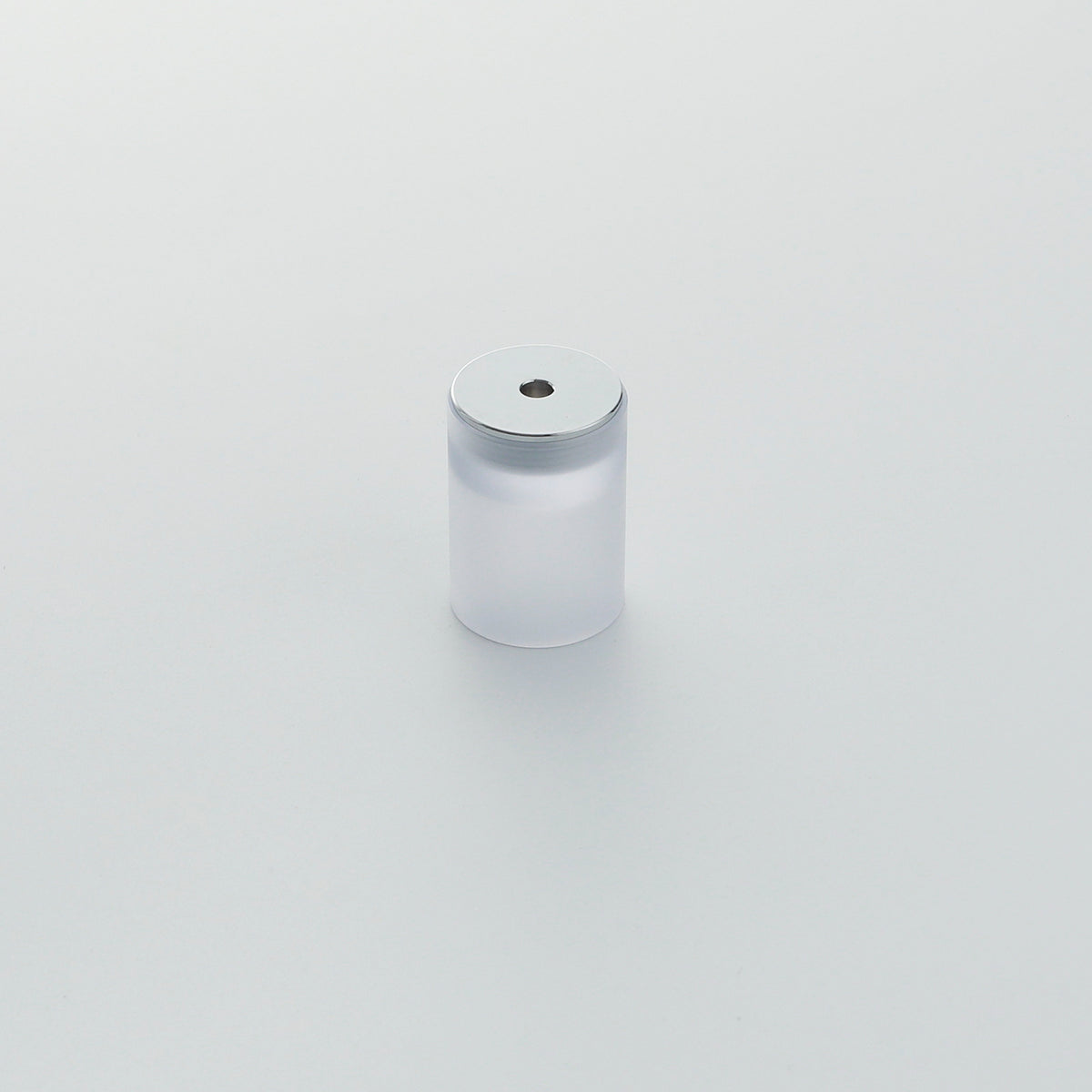 Translucent 1-Inch Custom Lightsaber Blade Plug with Polished Metal Core Cap