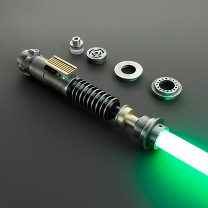BM Lightsaber LUKE Weathered LSW Green Light Saber