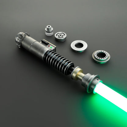BM Lightsaber LUKE Weathered LSW Green Light Saber